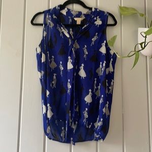 Sheer , Tank-top Blousse